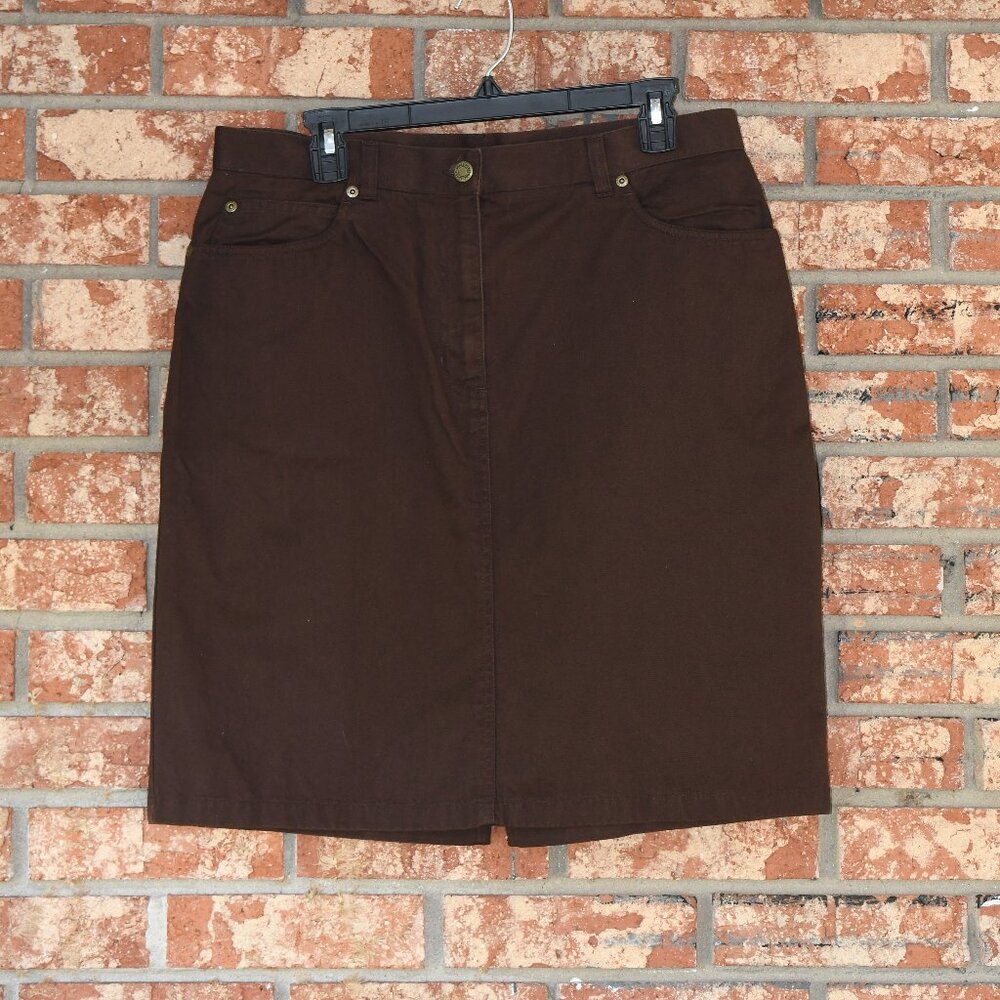 Jones New York Brown Skirt